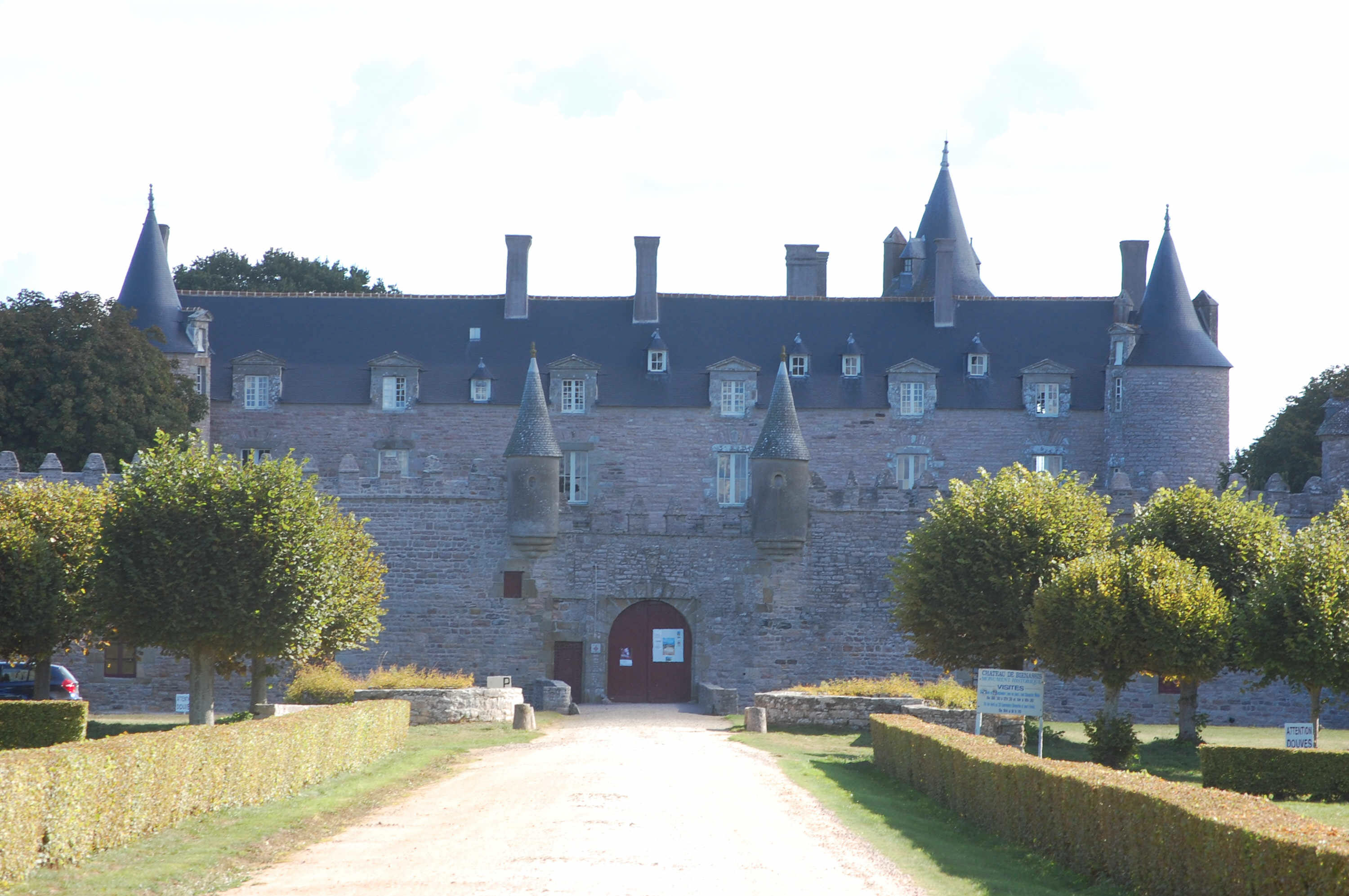 Chateau de Bienassis à Erquy dans les Côtes d'Armor